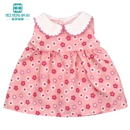 Doll Clothes Fashion T Shirt Pants Cartoon Dress Fits 45cm American Doll Toy Accessories Gift Girls