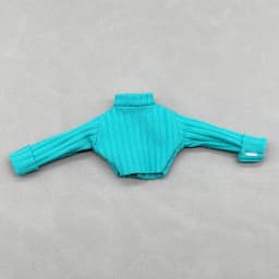 DLBell Handmade Blythe Doll Clothes Fashion Sweater Knitted Short Top and Jeans Pants for Blyth OB24 Dolls Accessories