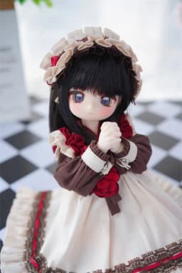 In Stock BJD/SD Wig 1/6 1/4 Girls Light Golden Brown Milk Silk Soft Silk Long Straight Hair Wig Doll Accessories (No Doll)