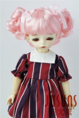 FJusuns Doll Wigs JD011 Doll Wig All Size Lovely Curls Charming Synthetic Mohair BJD Hair SD Blythes Doll Accessories Doll Hair