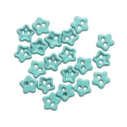 20Pcs 4mm Mini Buttons Flower Shape Metal Buckle Doll Clothes Buckles DIY Sewing Material Dolls Clothing Accessorie