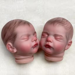 45cm Artist Oil Painted Sam Reborn Doll Kits Lifelike Real Kit Reborn Acessórios Para Peças De Bebê Em Boneca Renascidos