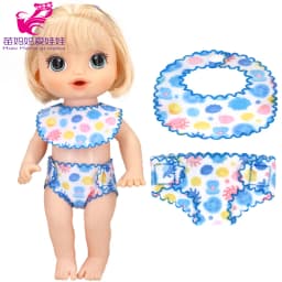 Doll Summer Green Sequins Dress 12 Inch Baby Doll Clothes Children Birthday Gift