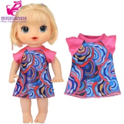 Doll Summer Green Sequins Dress 12 Inch Baby Doll Clothes Children Birthday Gift