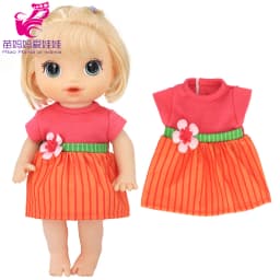 Doll Summer Green Sequins Dress 12 Inch Baby Doll Clothes Children Birthday Gift
