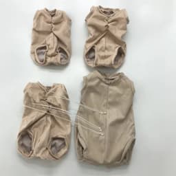 New 18 22 24 28 inch Reborn Baby Polyester Fabric Cloth Fit For Different Size of Reborn Dolls DIY Doll Accessory