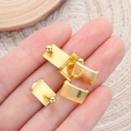 5/20Pcs 1/6 Doll Belt Buckle Ultra-small Leather Waistband Buckle For DIY Blyth Doll Clothes Miniature Bag Sewing Accessories