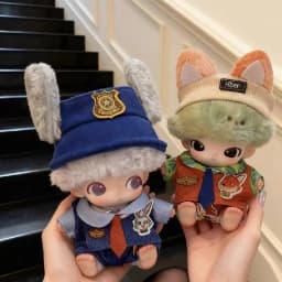 For Dimoo Doll Clothes Judy Nick Zootopia 2 Limited Cute Outfit Set For Vinyl Doll Figures Wholesale Collectible Home Decor