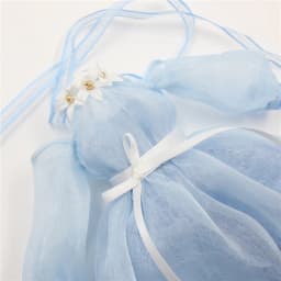 DBS dress for Blyth Doll ICY Licca Outfit Blue Dress Flower Suit Wedding Dress Lace Anime Doll Clothes