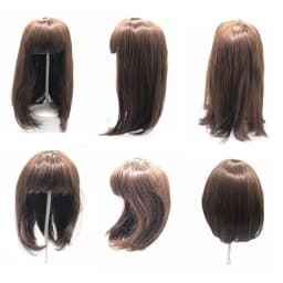 Many Hair Styles Reborn Doll /BJD Doll Hair Wig Fit The Circumference of A Doll's Head is About 46cm Silicone Reborn Dolls Hair