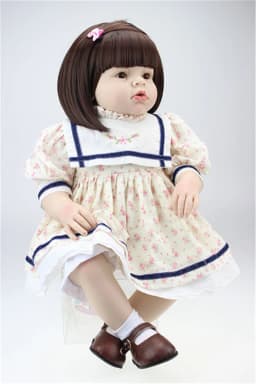 Many Hair Styles Reborn Doll /BJD Doll Hair Wig Fit The Circumference of A Doll's Head is About 46cm Silicone Reborn Dolls Hair