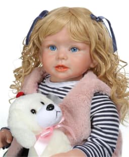 Many Hair Styles Reborn Doll /BJD Doll Hair Wig Fit The Circumference of A Doll's Head is About 46cm Silicone Reborn Dolls Hair
