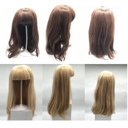 Many Hair Styles Reborn Doll /BJD Doll Hair Wig Fit The Circumference of A Doll's Head is About 46cm Silicone Reborn Dolls Hair