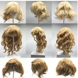 Many Hair Styles Reborn Doll /BJD Doll Hair Wig Fit The Circumference of A Doll's Head is About 46cm Silicone Reborn Dolls Hair