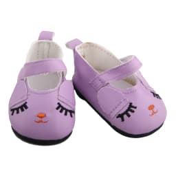 Cute Jacquard American 18 Inch Girl Doll 7cm Shoes Boots Embroidery Rabbit Cartoon Doll Shoes For 43cm Baby New Born,DIY,OG Doll