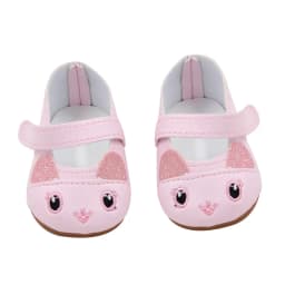 Cute Jacquard American 18 Inch Girl Doll 7cm Shoes Boots Embroidery Rabbit Cartoon Doll Shoes For 43cm Baby New Born,DIY,OG Doll