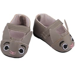 Cute Jacquard American 18 Inch Girl Doll 7cm Shoes Boots Embroidery Rabbit Cartoon Doll Shoes For 43cm Baby New Born,DIY,OG Doll