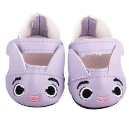Cute Jacquard American 18 Inch Girl Doll 7cm Shoes Boots Embroidery Rabbit Cartoon Doll Shoes For 43cm Baby New Born,DIY,OG Doll