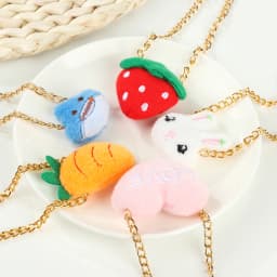 20CM Toys Miniature Bag Cartoon Animal Chain Bag Messenger Bag Handbag For Idol Dolls Accessories Dollhouse Rucksack