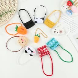 20CM Toys Miniature Bag Cartoon Animal Chain Bag Messenger Bag Handbag For Idol Dolls Accessories Dollhouse Rucksack