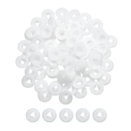 100Pcs/bag Round Doll Eye Gaskets Washers for Plastic Safety Eyes Nose Back for Bear Doll Animal Toys DIY Craft Child Kids New
