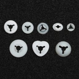 100Pcs/bag Round Doll Eye Gaskets Washers for Plastic Safety Eyes Nose Back for Bear Doll Animal Toys DIY Craft Child Kids New