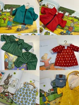 Pip and Posy Doll Clothes for 20cm 43cm Idol Dolls Accessories Plush Doll's Clothes Sweater Stuffed Toy Dolls Outfit for Dolls