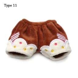 20CM Plush Doll Pants Cute Cartoon Plush Underwear Fashion Jeans Shorts Casual Wears For Idol Dolls Accessories Kids Toys