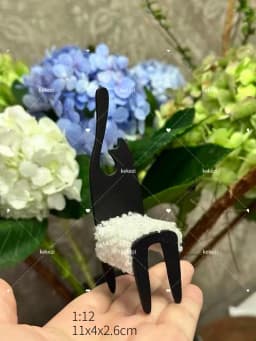 1:12 Dollhouse European Furniture Decorative Miniatures Scene Mini Chair New Diy Miniature Dollhouse Accessories