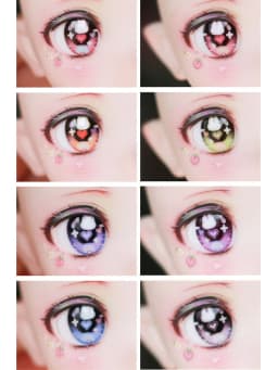 BJD eyes doll pressure eyes 10mm-24mm doll acrylic eyes for 1/8 1/6 1/4 1/3 BJD SD doll accessories doll eyes