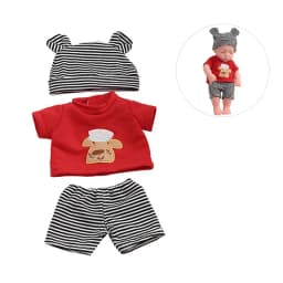Yeezwood Doll Clothes for 12inch 30cm Reborn Doll Outfit Accessories Skirt Dress Sweater for Baby Dolls Toys Accessories Clothes