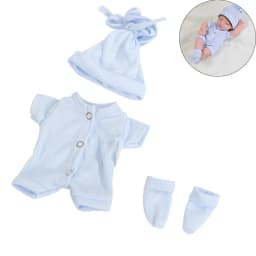 Yeezwood Doll Clothes for 12inch 30cm Reborn Doll Outfit Accessories Skirt Dress Sweater for Baby Dolls Toys Accessories Clothes
