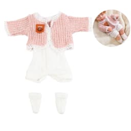 Yeezwood Doll Clothes for 12inch 30cm Reborn Doll Outfit Accessories Skirt Dress Sweater for Baby Dolls Toys Accessories Clothes