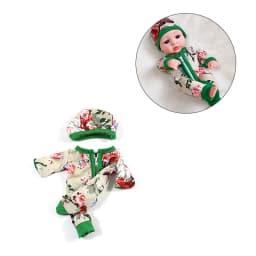 Yeezwood Doll Clothes for 12inch 30cm Reborn Doll Outfit Accessories Skirt Dress Sweater for Baby Dolls Toys Accessories Clothes