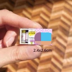 DollHouse Wooden Oil Paint Box Color Pencil Crayon Model Set Utility Knife Glue Stapler Origami Math School Accessories Bjd Doll