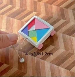 DollHouse Wooden Oil Paint Box Color Pencil Crayon Model Set Utility Knife Glue Stapler Origami Math School Accessories Bjd Doll