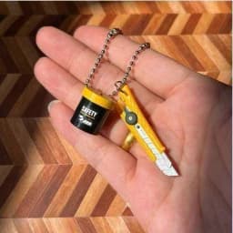 DollHouse Wooden Oil Paint Box Color Pencil Crayon Model Set Utility Knife Glue Stapler Origami Math School Accessories Bjd Doll