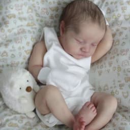 17 Inch Reborn Baby Doll Kit Levi Vinyl Baby Molds Blank Unpainted Unassembled Kit Handmade DIY Toy For Girls LOL