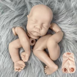 17 Inch Reborn Baby Doll Kit Levi Vinyl Baby Molds Blank Unpainted Unassembled Kit Handmade DIY Toy For Girls LOL