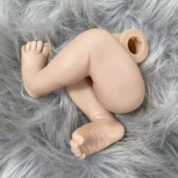 17 Inch Reborn Baby Doll Kit Levi Vinyl Baby Molds Blank Unpainted Unassembled Kit Handmade DIY Toy For Girls LOL