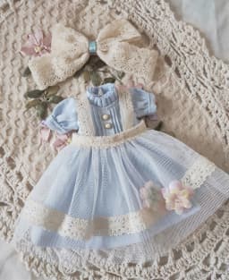 New Blyth long T-shirt+Lace Skirt Barbies DressDoll Blyth Doll Clothes Princess Dress For Ymy Licca Azones Ob24 Ob27 Fr Doll