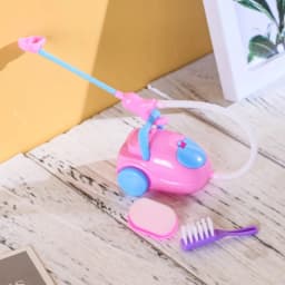 9Pcs Dollhouse Mini Mop Broom Toys Cleaning Tools Kit Model For Doll House Decoration Accessories Kids Pretend Play Toys