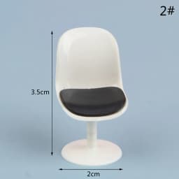 1:20 Dollhouse Simulation Small Sofa Stool Chair Furniture Model Toys Doll House Decor Furniture Toys Dollhouse Accessories