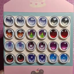 10/12/14/16/18/20mm Doll's Eyes,Random Sending, Anime Eyeball Glass Eye Diy Girl Toys Dress Up Play House Gift Doll Accessories
