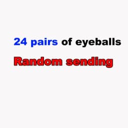 10/12/14/16/18/20mm Doll's Eyes,Random Sending, Anime Eyeball Glass Eye Diy Girl Toys Dress Up Play House Gift Doll Accessories