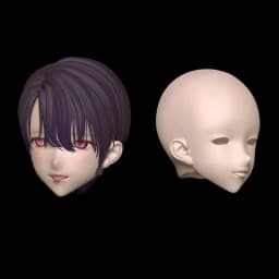 New 1/3 Bjd Head PVC No Makeup Boy Doll's Accessories Practice Makeup Toys