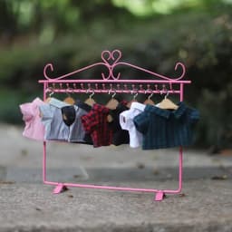 10/20cm Doll Clothes Versatile Tops Lapel Shirt Fashion Stripe Blouse For Cotton Stuffed Dolls Toys Accessories Idol Doll Outfit