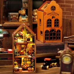 Doll House Mini Doll DIY Kit for Making Room Toys, Home Bedroom Decoration with Furniture, Wooden Crafts, 3D Puzzle, Girl's Birt