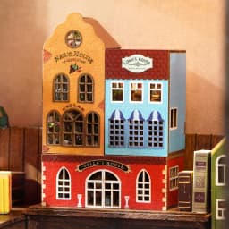 Doll House Mini Doll DIY Kit for Making Room Toys, Home Bedroom Decoration with Furniture, Wooden Crafts, 3D Puzzle, Girl's Birt