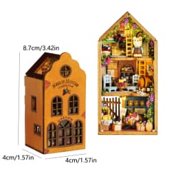 Doll House Mini Doll DIY Kit for Making Room Toys, Home Bedroom Decoration with Furniture, Wooden Crafts, 3D Puzzle, Girl's Birt